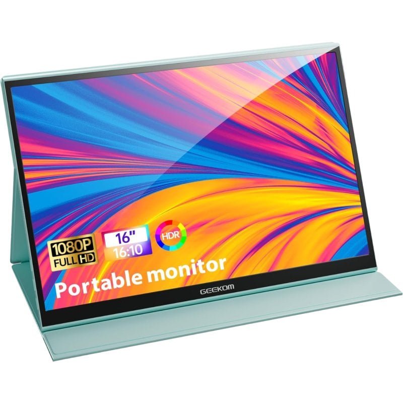 Moniteur Moniteur portable GEEKOM PM16 16" FullHD IPS LED USB-C