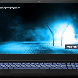 MEDION ERAZER Crawler E30, PC Portable Gamer - Intel i5, 8 Go RAM, SSD 512 Go, NVidia RTX 3050, 15.6" (39,6 cm), 1920 x 1080 Full HD (144Hz), Windows 11 Home - Clavier Rétro-Éclairé, MD62472