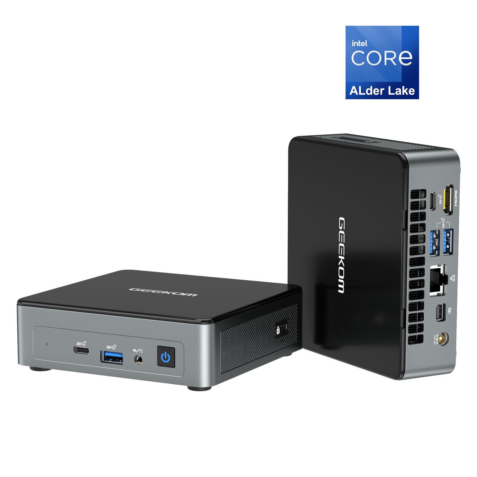 GEEKOM Mini Air 12 Mini-PC avec Intel Alder Lake N100 de 12 ème Génération