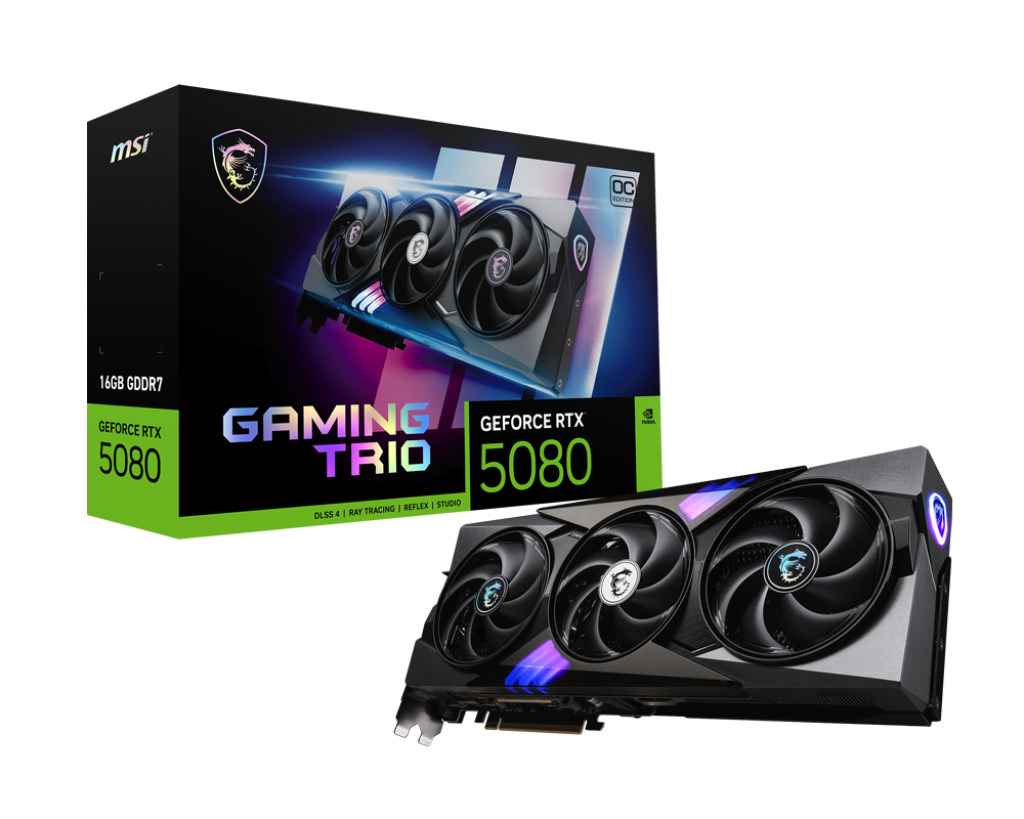 MSI GeForce RTX 5080 16G VANGUARD SOC LAUNCH EDITION