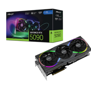 PNY RTX 5090 32GB ARGB Overclocked Triple Fan