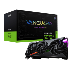 MSI GeForce RTX 5070 Ti 16G VANGUARD SOC LAUNCH EDITION