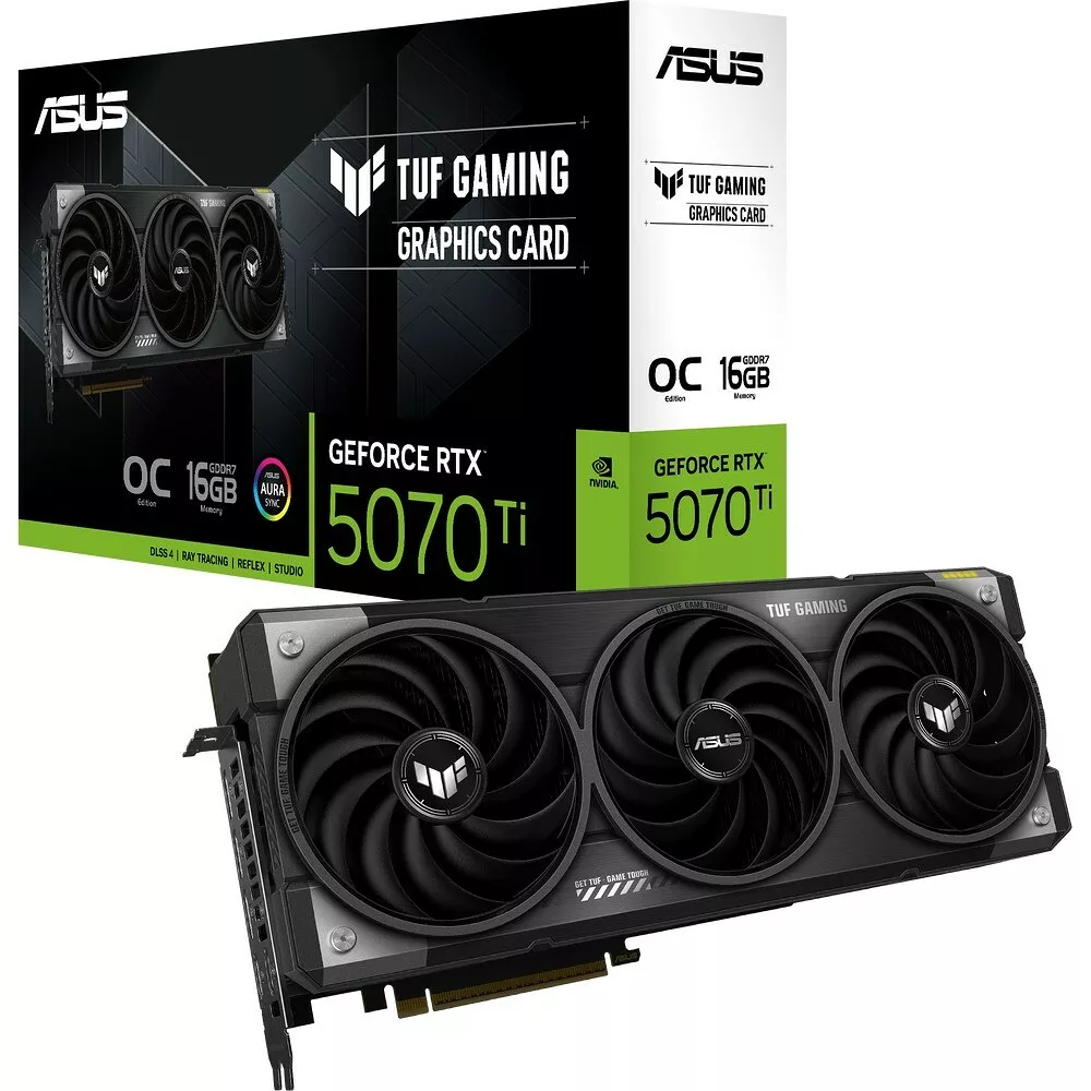 Asus TUF GeForce RTX 5070 Ti 16GB GDDR7 OC Edition