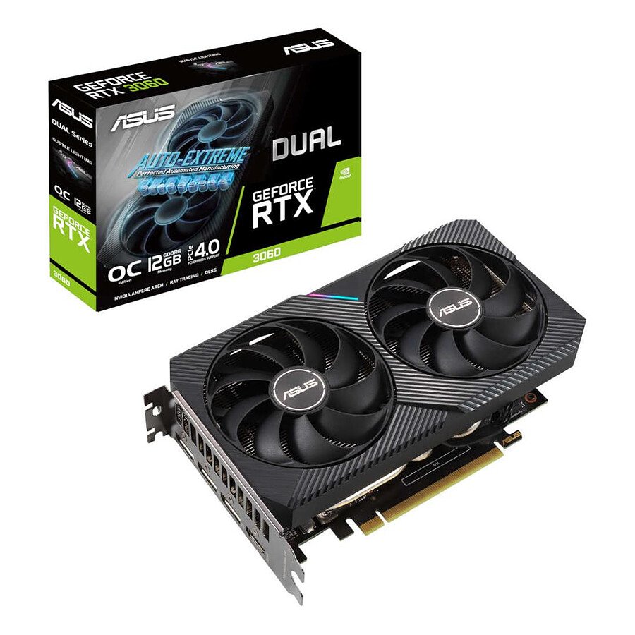 Asus GeForce RTX 3060 DUAL OC V2 (LHR)