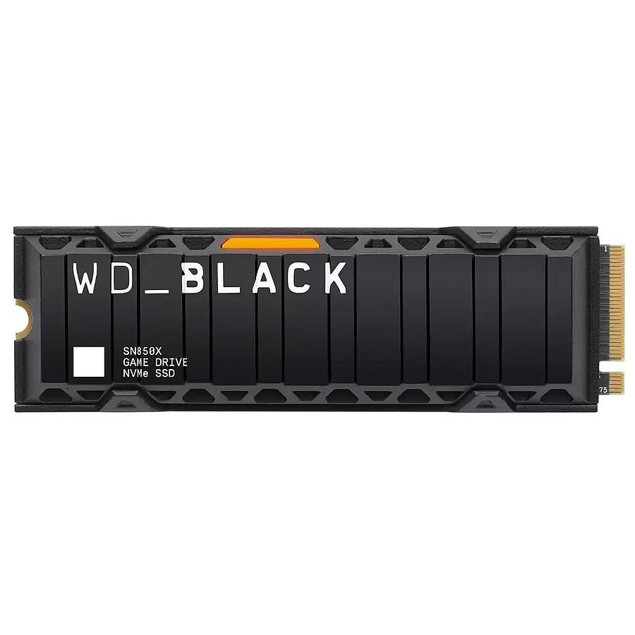 WD_BLACK SN850X - 1 To - Avec dissipateur thermique