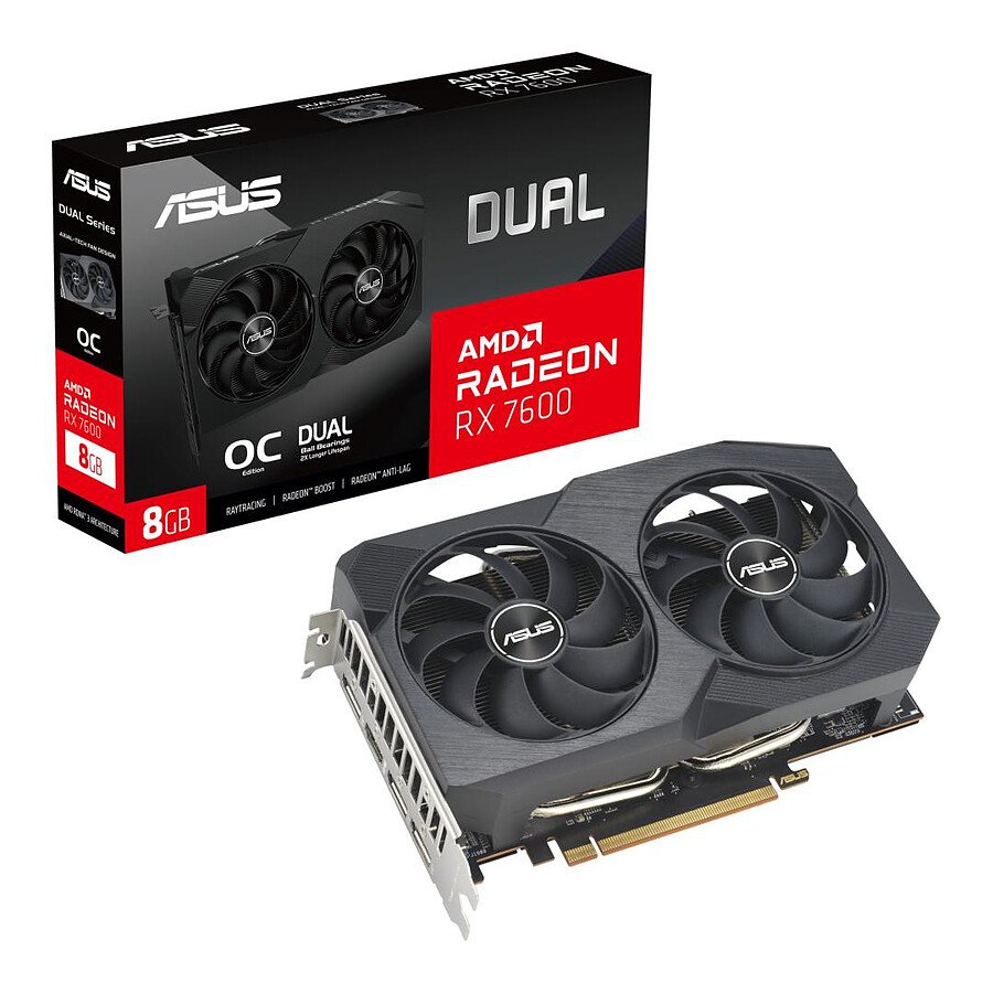 Asus Radeon RX 7600 DUAL OC