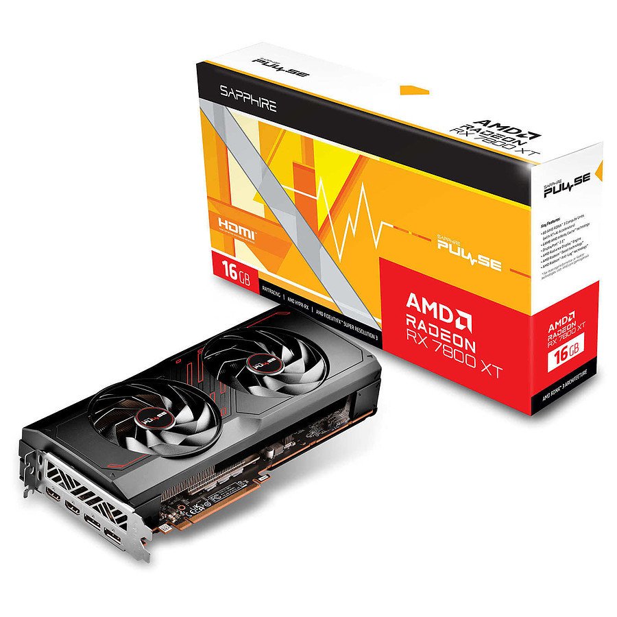 Sapphire Radeon RX 7800 XT Pulse