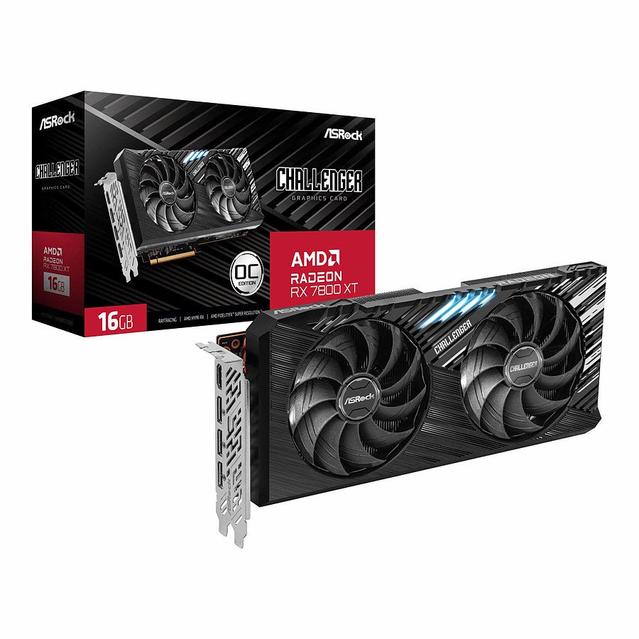 ASRock Radeon RX 7800 XT Challenger 16GB OC