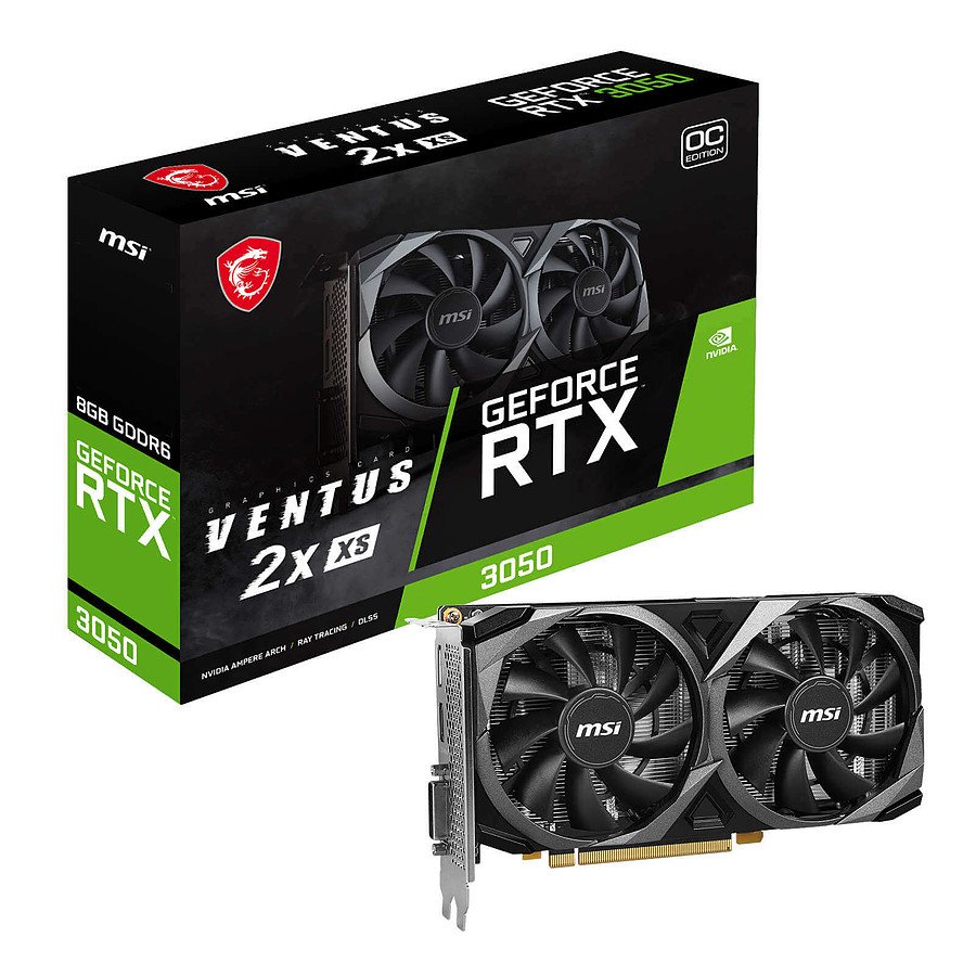 MSI GeForce RTX 3050 VENTUS 2X XS OC