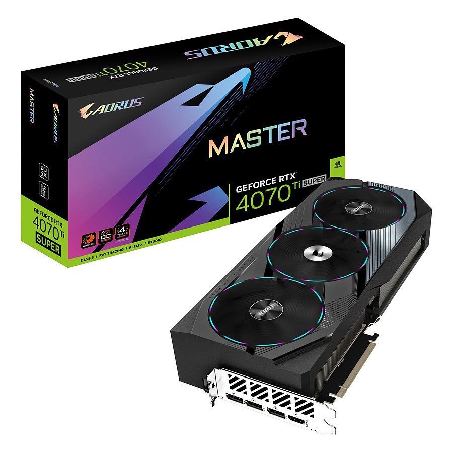 Gigabyte GeForce RTX 4070 Ti SUPER Aorus Master
