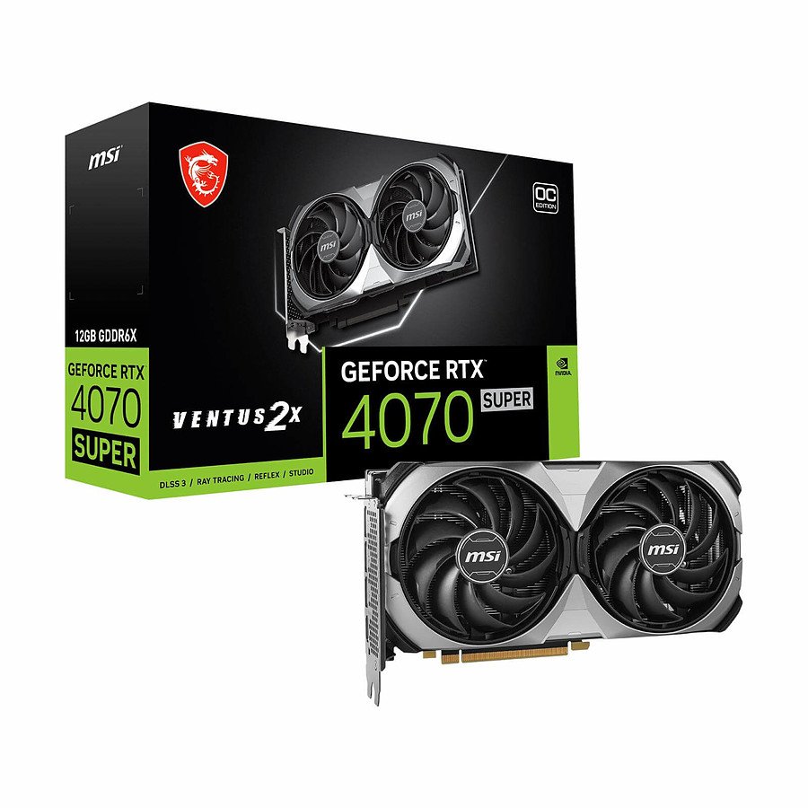 MSI GeForce RTX 4070 SUPER VENTUS 2X OC