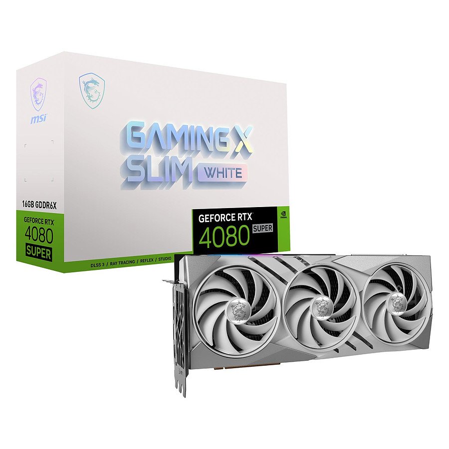 MSI GeForce RTX 4080 SUPER GAMING X SLIM WHITE