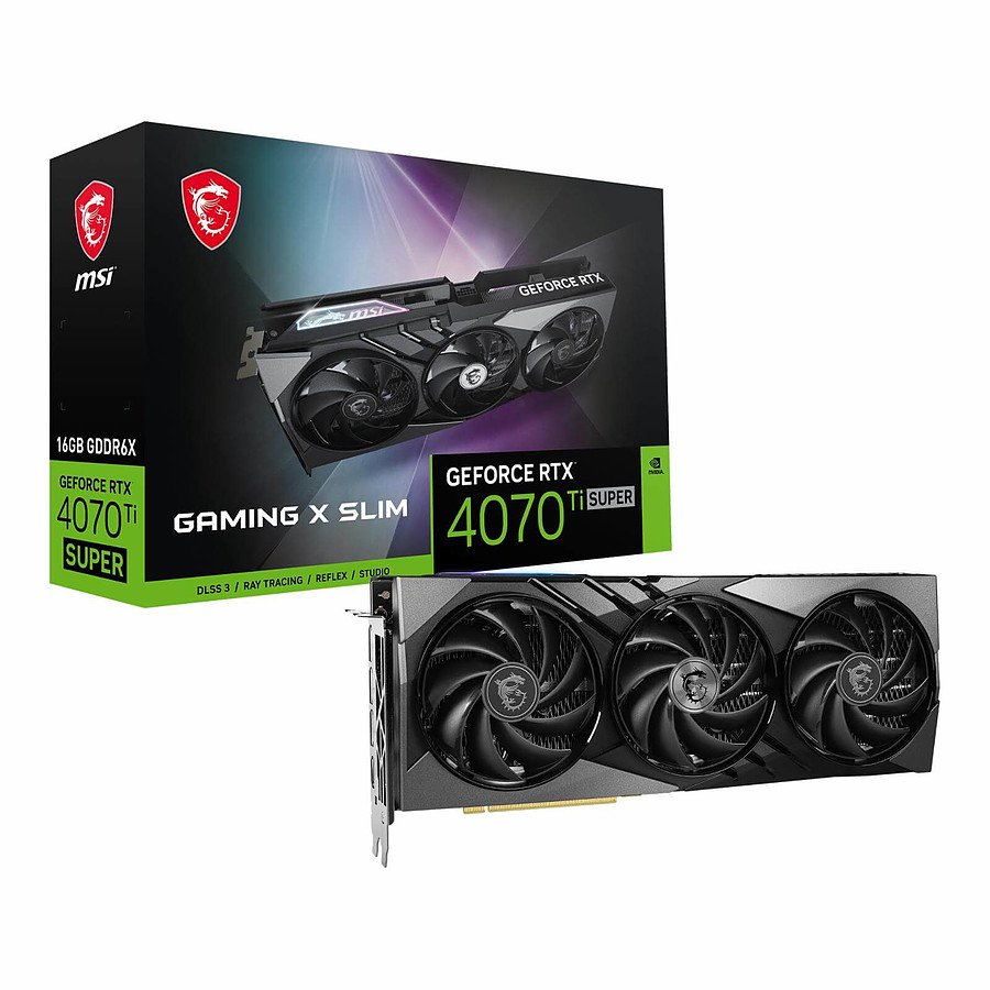 MSI GeForce RTX 4070 Ti SUPER GAMING X SLIM
