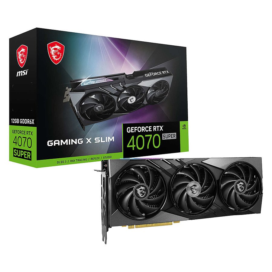 MSI GeForce RTX 4070 SUPER GAMING X SLIM