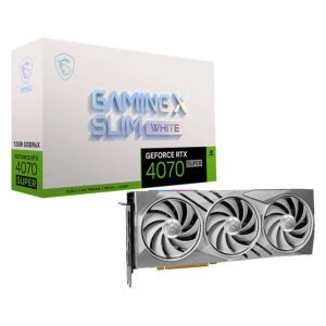 MSI GeForce RTX 4070 SUPER GAMING X SLIM WHITE