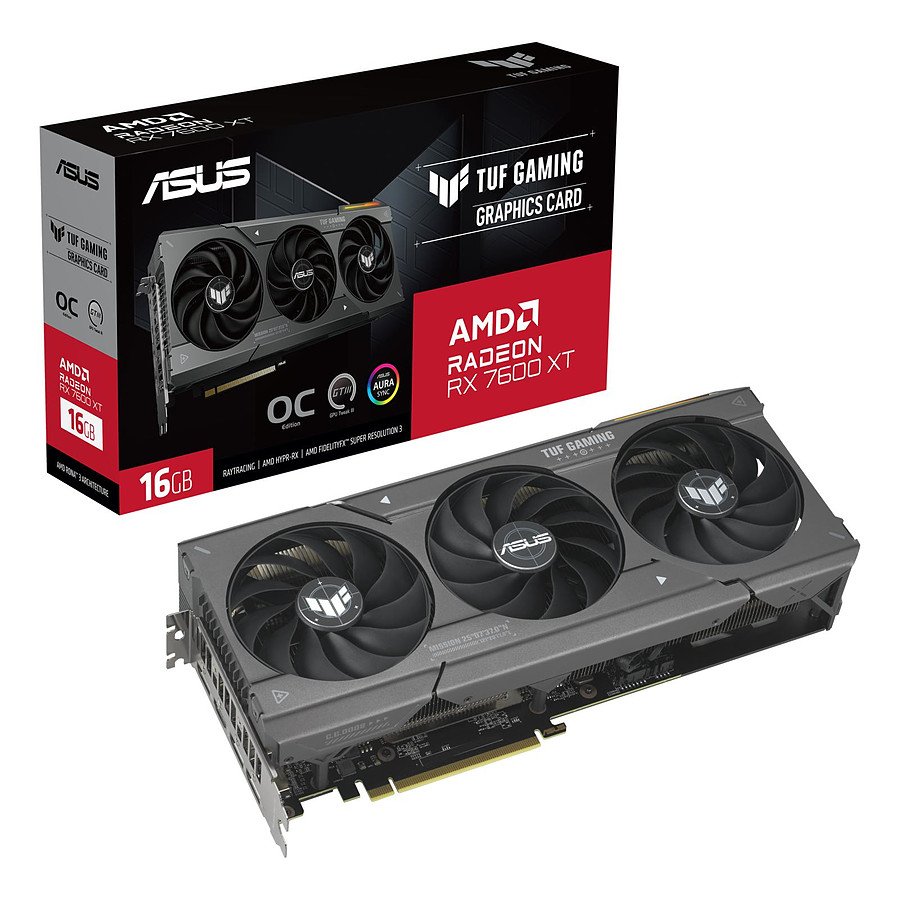 Asus TUF Radeon RX 7600 XT Gaming OC