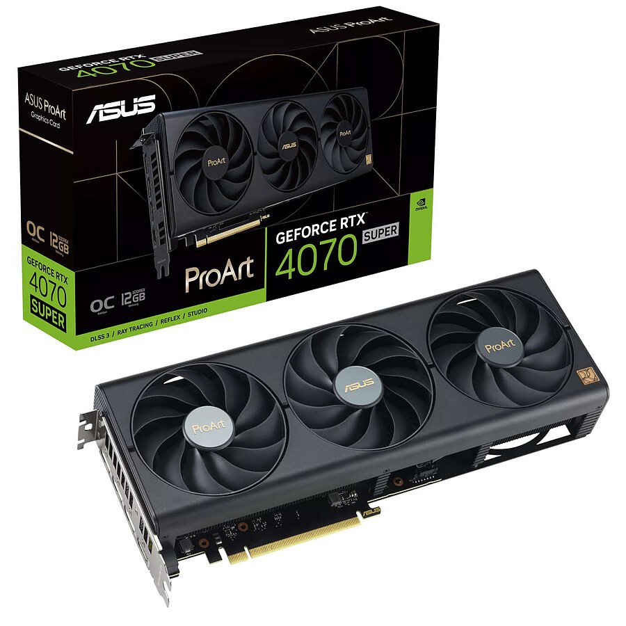 Asus ProArt GeForce RTX 4070 SUPER OC 12G