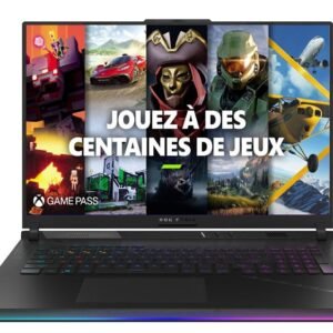 PC Portable Gaming Asus ROG Strix SCAR G834JZ-N6004W 18" WQXGA 240 Hz Intel Core i9 32 Go RAM 1 To SSD Nvidia GeForce RTX 4080 TGP 175W Noir