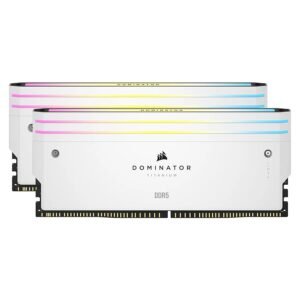 Corsair Dominator Titanium RGB DDR5 - Kit d'éclairage Blanc