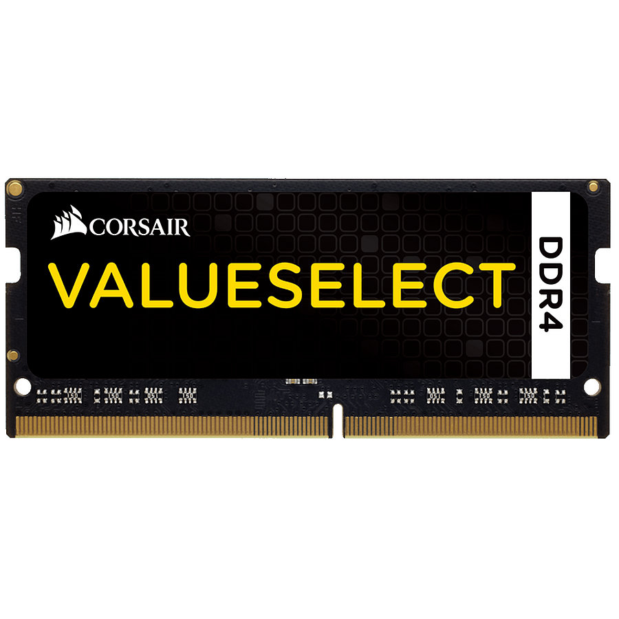 Corsair ValueSelect SO-DIMM - 1 x 16 Go - DDR4 2666 MHz - CL18