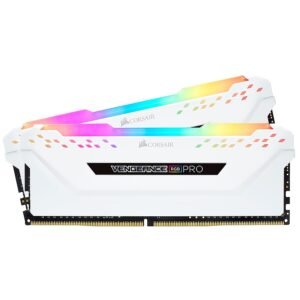 Corsair Vengeance RGB PRO DDR4 2 x 8 Go 3200 MHz CAS 16 Blanche