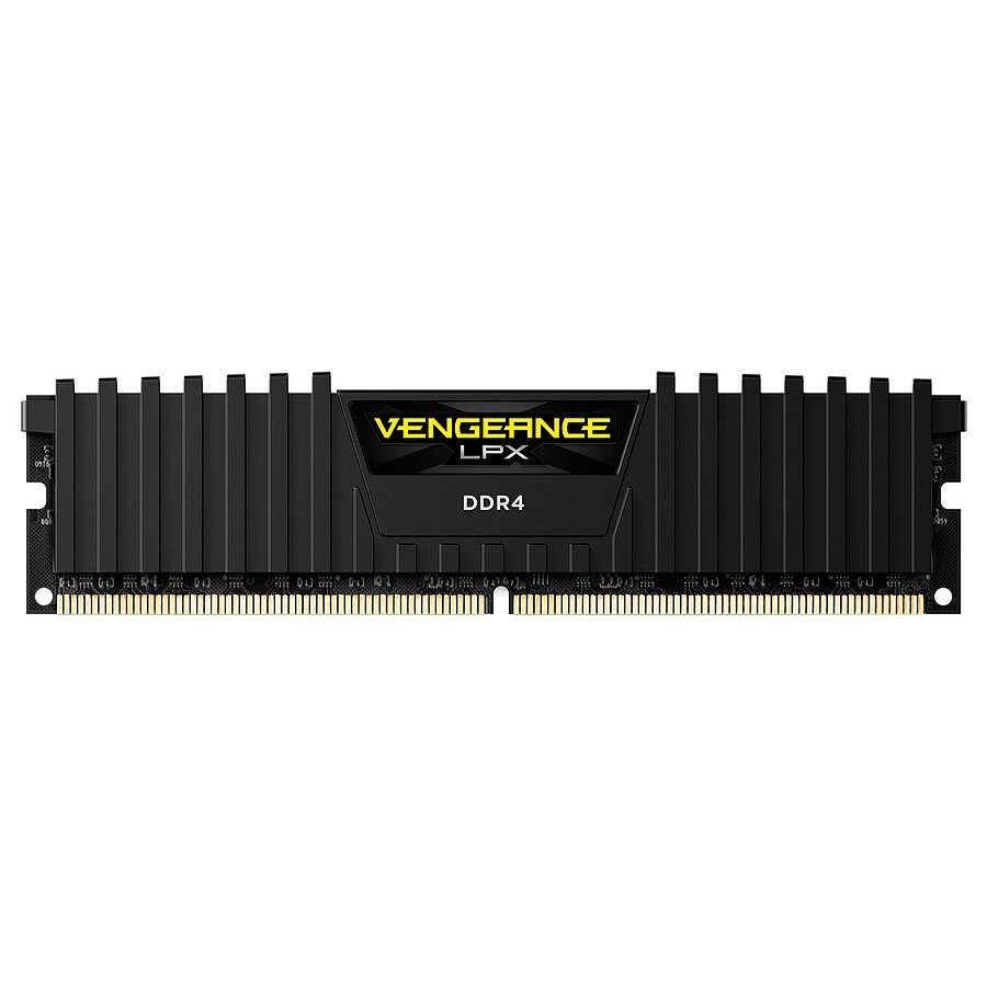 Corsair Vengeance LPX Black - 1 x 16 Go (16 Go) - DDR4 3600 MHz - CL18 - Ryzen Edition