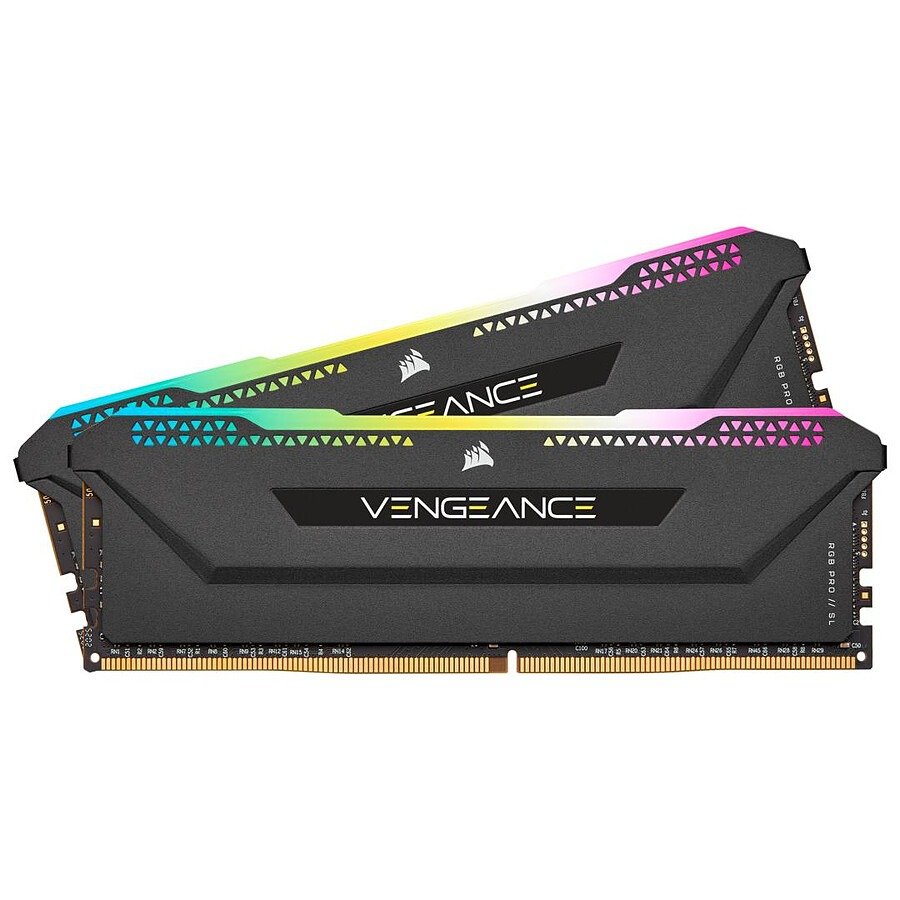 Corsair Vengeance RGB Pro SL - 2 x 16 Go (32 Go) - DDR4 3200 MHz - CL16
