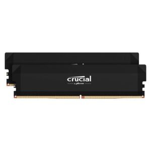 Crucial Pro Overclocking - 2 x 16 Go (32 Go) - DDR5 6000 MHz - CL36 - Noir