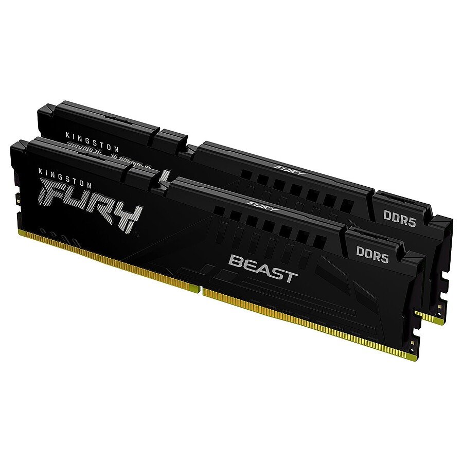 Kingston Fury Beast - 128 Go (2 x 64 Go) - DDR5 5600 MHz - CL40