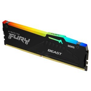 Kingston Fury Beast RGB - 1 x 16 Go (16 Go) - DDR5 6400 MHz - CL32