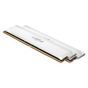 Crucial Pro Overclocking - 2 x 16 Go (32 Go) - DDR5 6000 MHz - CL36 - Blanc